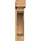 Ekena Millwork Legacy Block Rough Sawn Bracket w/ Offset Brace, Western Red Cedar, 6"W x 26"D x 26"H BKT0604X26X26LEC05RWR - alternate 3